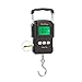 QinWenYan Échelle de Bagages Échelle de Pesage électronique LCD Échelle de Crochet Suspendue à l'affichage numérique avec Ruban à mesurer for la pêche Pèses Bagages (Couleur : Black, Size : One Size)
