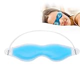 [SÚPER CÓMODO] El antifaz con perlas de gel no cubre completamente los ojos, por lo que puedes llevarlo mientras lees, ves la tele o echas una siesta reparadora.Es muy cómodo de llevar. La máscara de ojos fría contiene gel anticongelante. La textura es suave y la superficie de la máscara de ojos no irrita la piel. Es adecuado para personas de todas las edades.