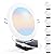 Sunco 6 Pack 8 Inch Ultra Thin LED Recessed Canless Smooth Trim Wafer Thin Indoor Ceiling Lights Slim Selectable 2700K/3000K/4000K/5000K/6000K Dimmable 18W 1350 Lumens with Junction Box