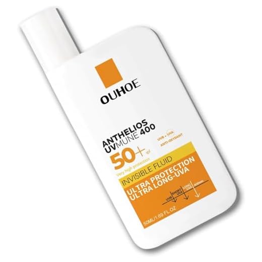 Crema de Protección Solar SPF 50, Crema de Protección UV Ultraligera, Crema Solar de Tamaño de Viaje de 50 Ml Resistente Al Agua y Al Sudor para Hombres, Mujeres y Niños