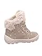 Superfit Mädchen Groovy 2.0 Warm Gefütterte Gore-tex Schneestiefel, Beige 4000, 22 EU Weit