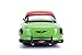 Jada Toys DC Comics Bombshells Poison Ivy & 1953 Chevy Bel Air Die-cast Car, 1:24 Scale Vehicle, 2.75” Collectible Figurine 100% Metal, Green