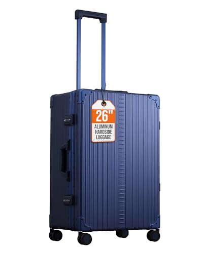 All Aluminum Lightweight 26" Checked Bag Luggage Suiter,