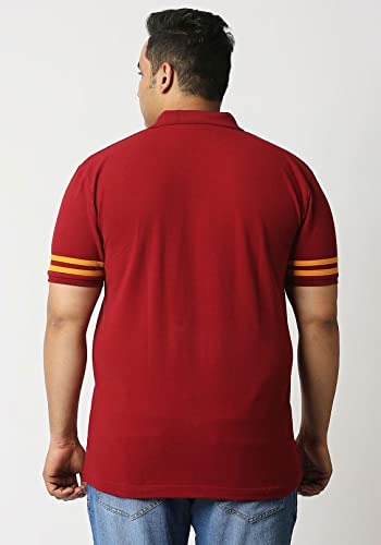 Image of Wear Your Opinion Solid Cotton Rich Polo T Shirt | Collar Tshirts | Half Sleeves | Plain-Regular Fit (Available in Plus Size)