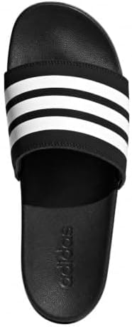 adidas Unisex, Adilette Comfort Slides, Team Navy Blue/White/White, 12, Medium