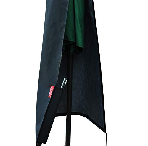 Acoveritt 2Set Umbrella Covers,Patio Waterproof Market Parasol Covers With Zipper For 8Ft To 11Ft Outdoor Umbrellas Large Included A Set Fiberglass Pole #TOP5