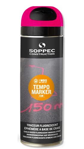 TRACEUR EVENEMENTIEL CERISE FLUO EPHEMERE 1 MOIS FLUORESCENT SOPPEC TEMPO MARKER - 141725O Cover