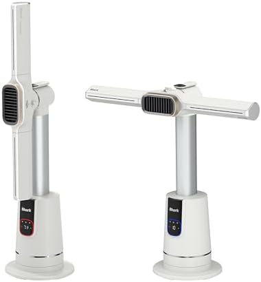 Shark TurboBlade Cool + Heat - Ultra-Customizable Bladeless Tower Fan + Heater, Pivots, Twists, Oscillates up to 180°, Powerful Cooling + Rapid Room Heating, Remote Control, Dove, TH202WH