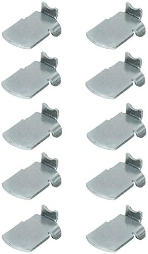 cyclingcolors 10x Portaestantes soporte estante cremallera Estantería acero metálico tacos