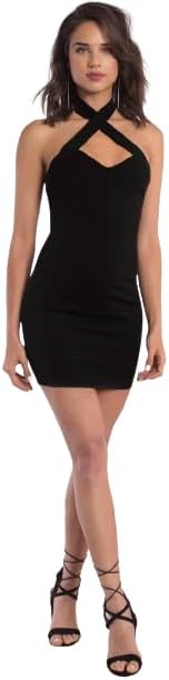 RK Apparel Women's Mini Shift Dress with