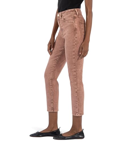 KUT from the Kloth Women's Reese High Rise Ankle Straight Regular Hem2