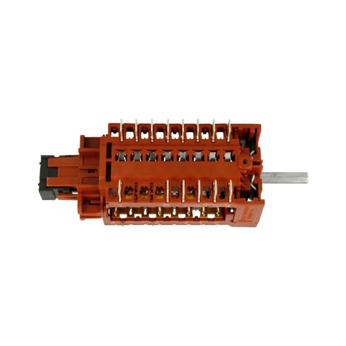 ✅Numero di Posizioni: 9+0 JCSPARES® - Commutatore Selettore Manopola Cottura 9+0 Posizione 801601 Per Forno Cucina Compatibile Con Ilve A/034/11
