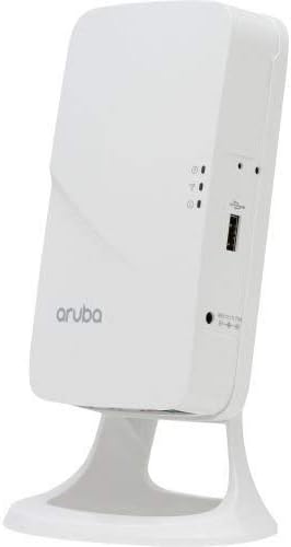 HPE JZ088A Aruba AP-303HR (US) Remote Bundle Wireless Access Point w/ Stand & AC Adapter [New Open Box] (Renewed)