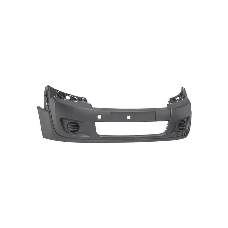 Pare-choc avant noir Fiat Scudo 2006-2016 en plastique injecté haute densité