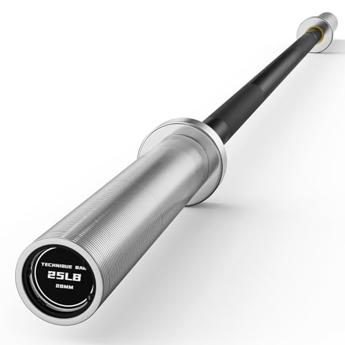 PAPABABE Barbell with Volcano Knurling