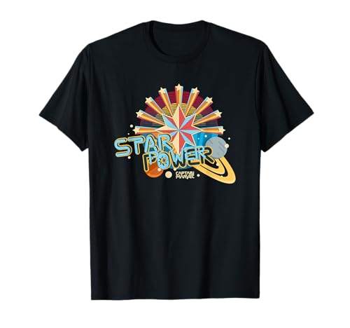 Captain Marvel Movie Star Power T-Shirt