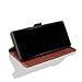 FLYEE Case Compatible with Samsung Galaxy Note 9(6.4 inch,Released in 2018),Wallet Case for Men with Card Holder,Ultra Slim PU Leather Magnetic(Kickstand) Card Slots-Embossed Flowers Brown