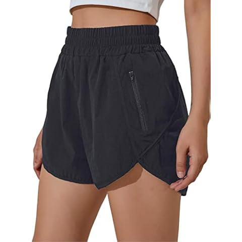 BMJL Women's High Waisted Running Shorts Cover