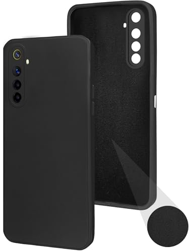 Image of Jkobi Back Cover Case for Realme 6 (Matte Finish Silicone with Inside Fiber Cloth)