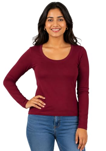 Image of Wear Your Opinion Full Sleeve Fitted Tops for Woman Western | Tshirt for Woman | Women Tees | Women T Shirt