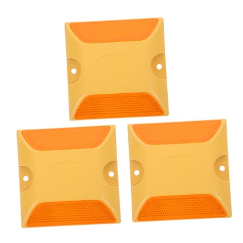 Marcadores reflectantes para pavimento 3 piezas miniatura 1
