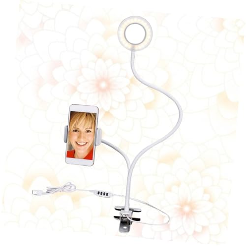 Lámpara LED de relleno MAGICLULU recargable para móvil y soporte de aleación resistente 6