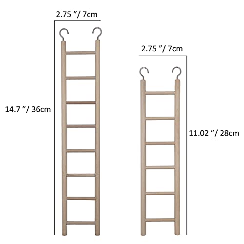 Lwingflyer N-NPT-2PCS Birdie Basics Wooden Ladder thumb #1