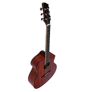 Pack de Démarrage pour Débutant en Guitare Folk, Entièrement équipé en Bois Massif, Longue Durée de Vie, Guitare Acoustique Puissante et Pénétrante pour Débutants (Brun) - Les Beatles, Paul McCartney, John Lennon, RIngo Starr, George Harrison Pack de Démarrage pour Débutant en Guitare Folk, Entièrement équipé en Bois Massif, Longue Durée de Vie, Guitare Acoustique Puissante et Pénétrante pour Débutants (Brun) – Image 2