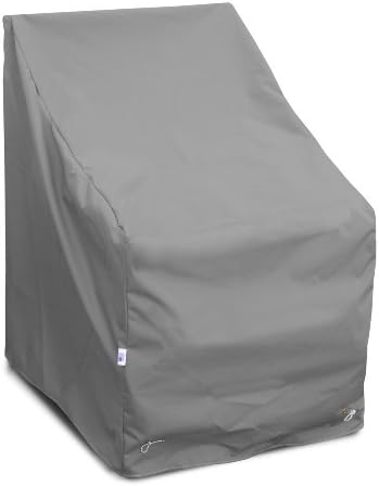KoverRoos Weathermax 84222 High Back Chair Cover, 32-Inch Width by 37-Inch Diameter by 39-Inch Height, Large Charcoal