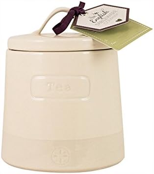 English Tableware Co. Artisan Tea Canister, Cream