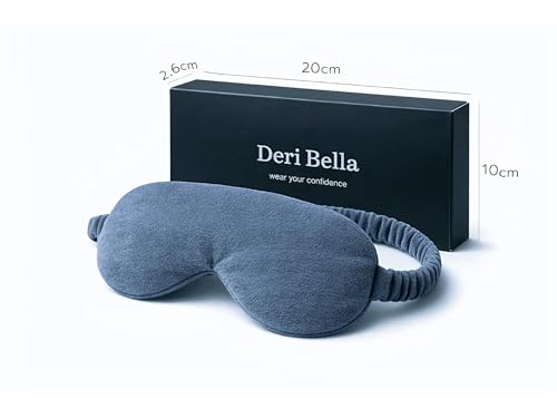 Image of Eye Sleep Mask for Men & Women, Soft Light Blocking Mask with Adjustable Strap, Falalin Non-Woven Cotton Fabric, Comfortable Travel Eye Cover for Home, Flight, Relaxation