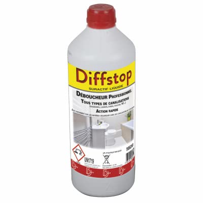 DIFF - Déboucheur liquide suractif DIFFSTOP - DIFF