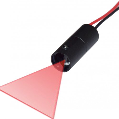 Quarton Economical 3D-Scanner Line Laser Module VLM-650-41 LPT-D60 (Fan Angle : 60°, for consumer grade 3D scanner)