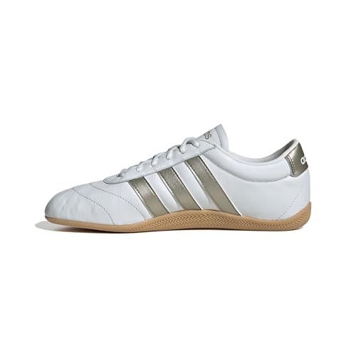 Amazon.ca: Adidas Women's Grand Court Low Top, Crystal White/Cyber Metallic/Gum, 11