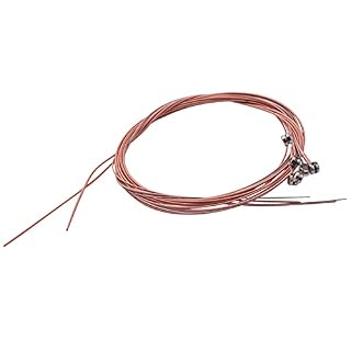Tuccbay 3 jeux de cordes en acier de rechange pour guitare acoustique (1 jeu en laiton, 1 jeu en cuivre et 1 jeu… - Les Beatles, Paul McCartney, John Lennon, RIngo Starr, George Harrison Tuccbay 3 jeux de cordes en acier de rechange pour guitare acoustique (1 jeu en laiton, 1 jeu en cuivre et 1 jeu… – Image 5