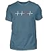 Padel Paddle Tennis Padel Tennis T-Shirt | Padel Heartbeat Herren Shirt
