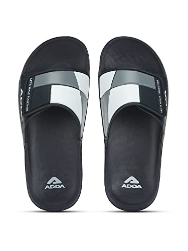 Image of Adda GRAPHIC || Durable & Comfortable || 2D Sole || Skid Resistant || Lightweight || Soft and Comfortable Footbed || Outdoor Slipper || Special Soft || Sliders for Men