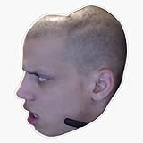 Tyler1 Headphone Dent Vinyl Waterproof Sticker Decal Car Laptop Wall Window Bumper Sticker 5'