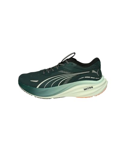 Puma Magnify Nitro 3 Shoes Green Blue AW25, Size 42 - Eur - 2