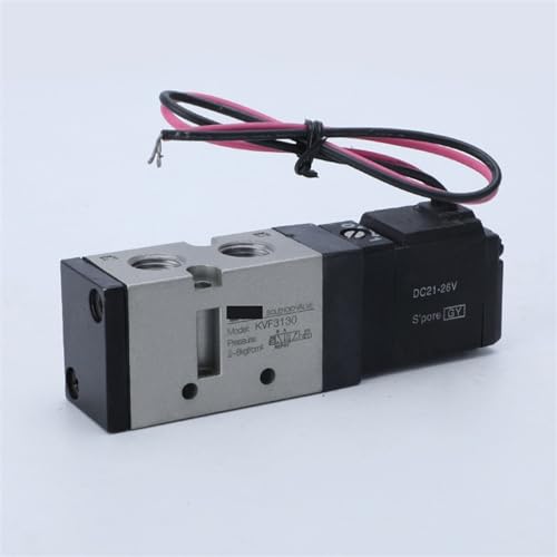 Électrovanne 5 voies 2 positions Kvf3130 double tête DC24V