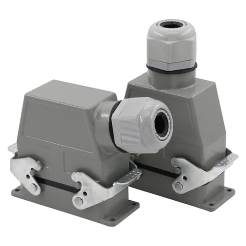 Conector rectangular de alta resistencia HDC-HD-108 de calidad industrial de 250V 5