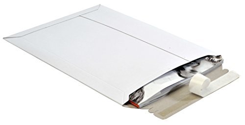 25 St Versandtaschen Toppac TP235 250x353 mm aus weißer Vollpappe Onlineshopverpackung Cover