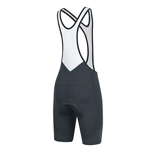 beroy Women\'s Cycling Bib Shorts, 3D Padded Bike Bib Tights Breathable Bicycle Shorts(M Black) - Thumbnail 5