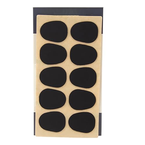 Lot de 10 coussins d ' embouchure flexibles en silicone de qualité supérieure pour saxophone et clarinette, facile à nettoyer