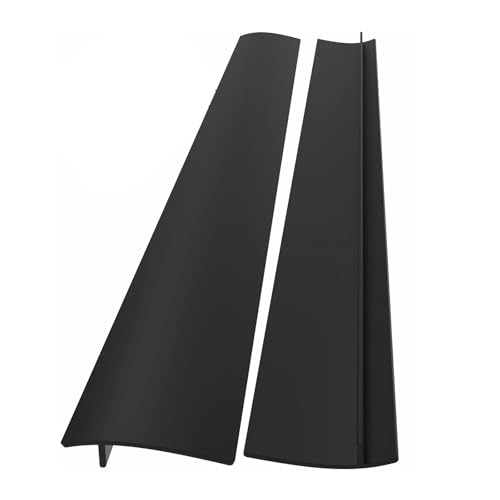FLSEPAMB Cubierta de Silicona para Encimera de Cocina,2 Piezas 25''/63cm protector de estufa,Accesorios para Cocina,Fácil de Limpiar,Apto para Relleno Antimanchas para Encimeras...