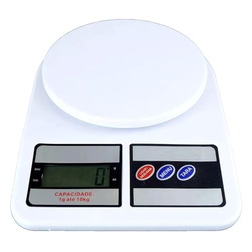 Pão de queijo low carb para diabéticos 52 Balança De Cozinha Digital Com Precisão De Escala 1g - Medição De...