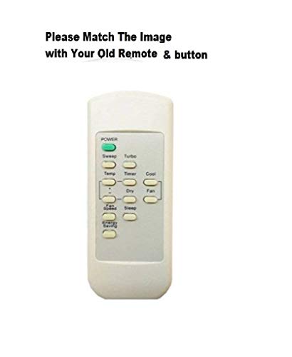 Image of BLIKSEM Remote Control for 70 BL Carrier Split /Window Air Conditioner Remote (Please Match The Image with Your Old Remote)