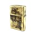 Brass Lighter Case Metal Replacement Tank - Handmade Gift for Men, Retro Sleeve Pouches Protective Storage Case Holder for Father, Boyfriend, Husband