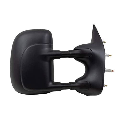 PartsFlow Manual Right Side Door Mirror For 2002-2016 Ford E-350 Super Duty/E-150/E-250/Econoline Van/Econoline/E-150 Club Wagon/E-350 Club Wagon/E-150 Econoline Club Wagon/E-250 Econoline - Image 4