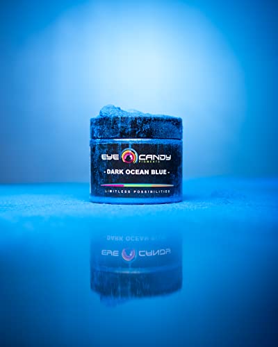 Mica Powder Pigment “Dark Ocean Blue” (50G) Multipurpose Diy Arts And Crafts Additive | Woodworking, Natural Bath Bombs, Resin, Paint, Epoxy, Soap, Nail Polish, Lip Balm #TOP3